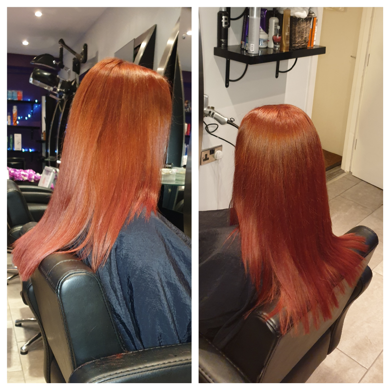 Before and After Colour and Style Photos - Oasis Hair Nantwich